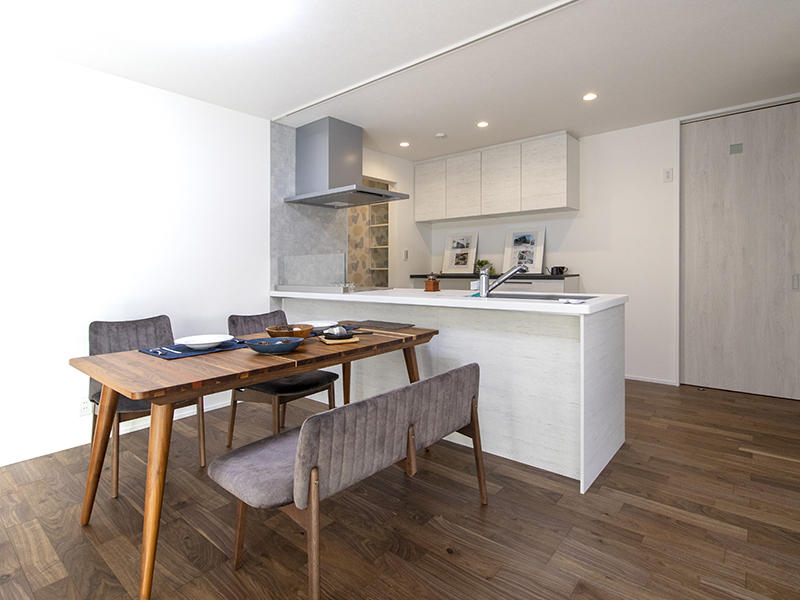 注文住宅新築事例　ダイニング・キッチン｜滋賀で家を建てるなら匠工房
