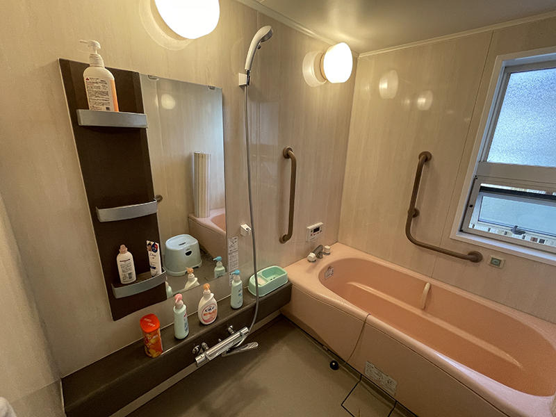 浴室水栓リフォーム完成　浴室水栓　TOTO　TBV03415J｜滋賀でリフォームするなら匠工房