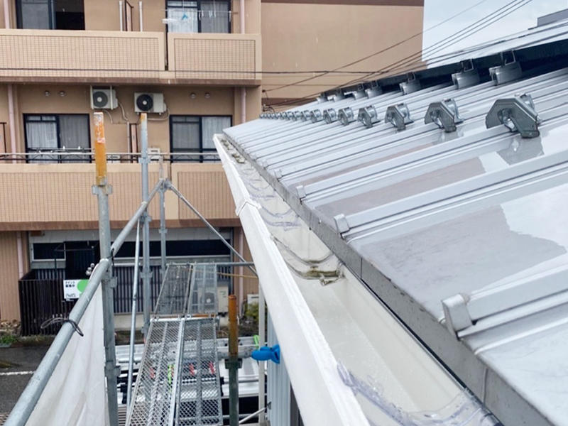 彦根市雨樋リフォーム施工事例