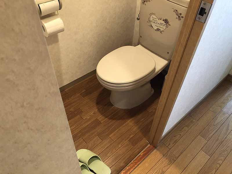 トイレリフォーム施工前　トイレ（分離型）｜滋賀でリフォームするなら匠工房