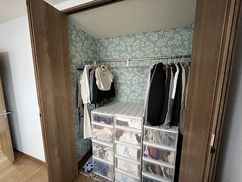 収納リフォーム施工前 クローゼット|滋賀でリフォームするなら匠工房