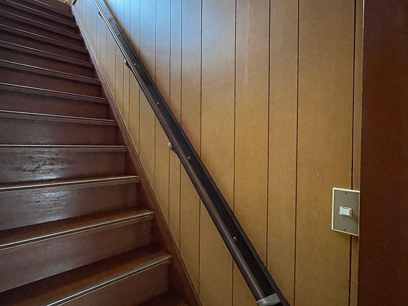 フローリングリフォーム完成　階段｜滋賀でリフォームするなら匠工房