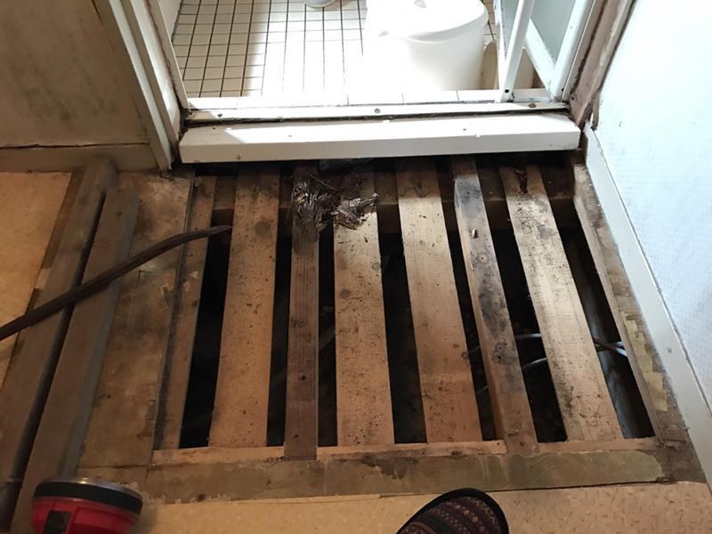 施工事例　工事中　匠工房　滋賀