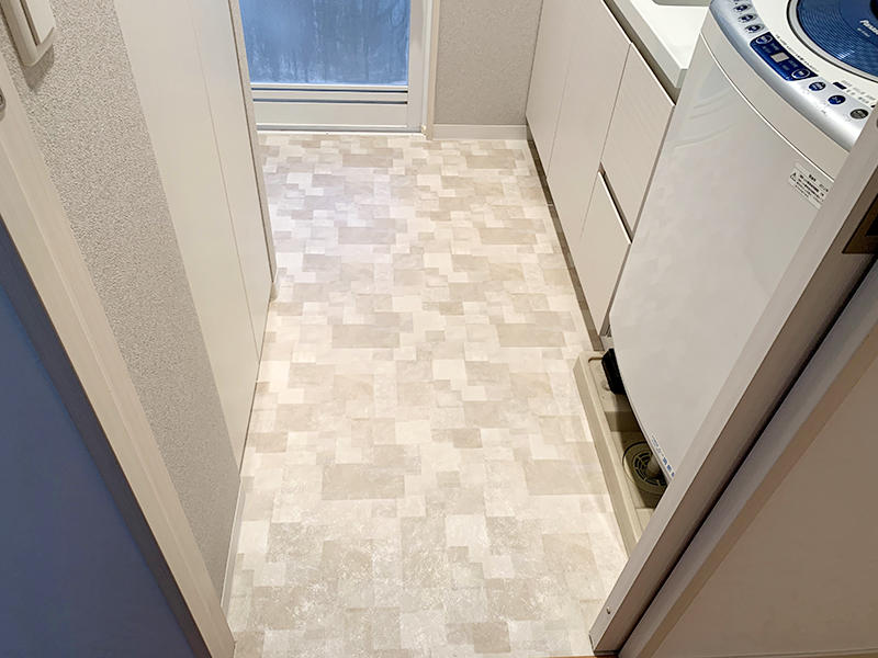 マンションリフォーム完成　洗面脱衣室｜滋賀でリフォームするなら匠工房