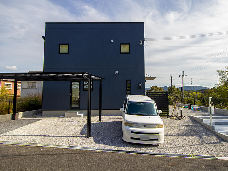 新築注文住宅完成　外観｜滋賀で家を建てるなら匠工房