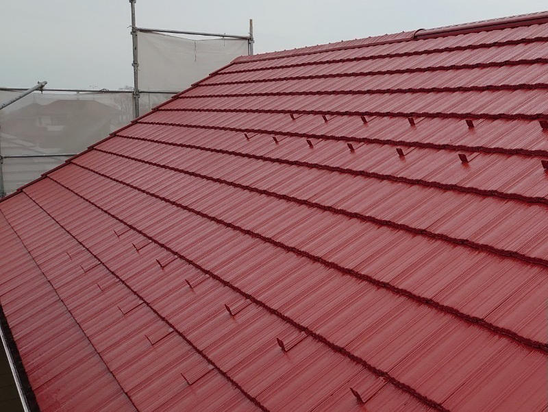 屋根塗装リフォーム完成　屋根：K07-30L｜滋賀でリフォームするなら匠工房