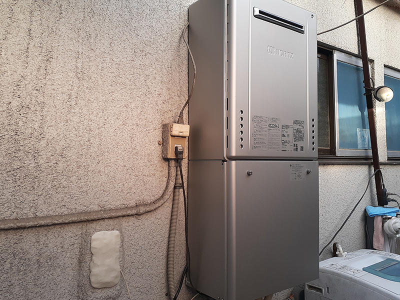 お風呂リフォーム完成 追い炊き機能付き給湯器|滋賀でリフォームするなら匠工房