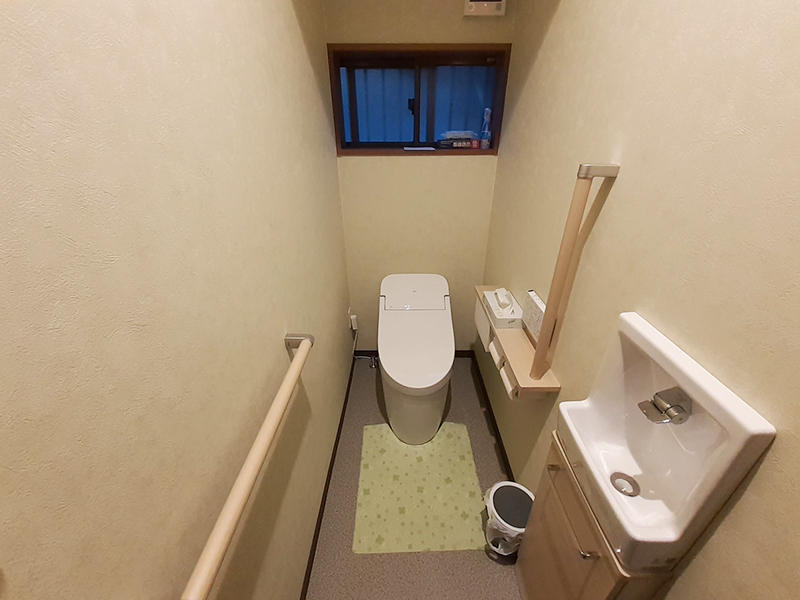 トイレリフォーム完成　トイレ　TOTO　GG1｜滋賀でリフォームするなら匠工房