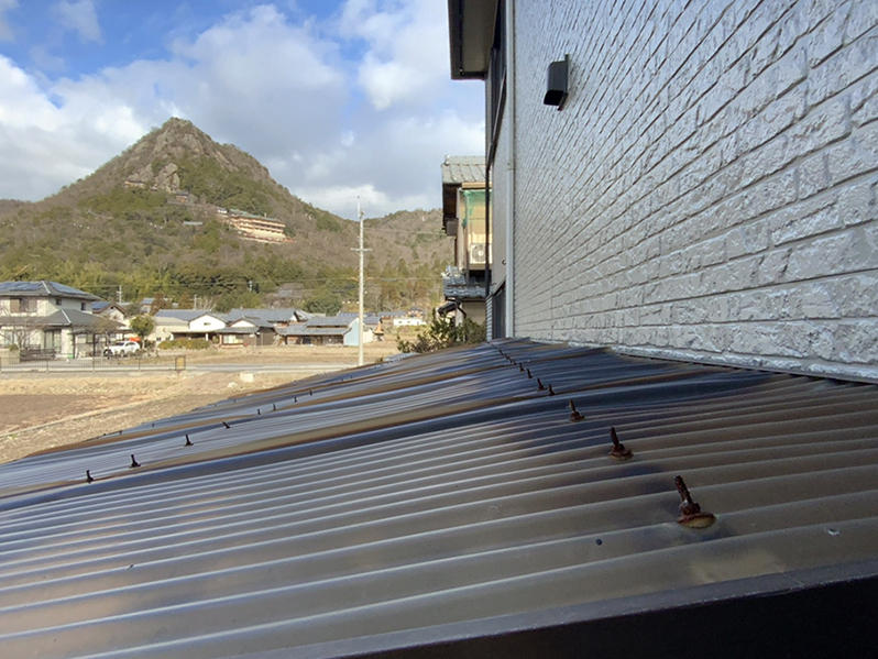 波板リフォーム施工前　波板｜滋賀でリフォームするなら匠工房