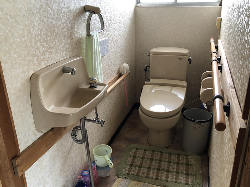 水まわりリフォーム施工前　トイレ｜滋賀でリフォームするなら匠工房
