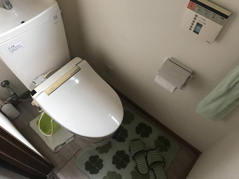 トイレリフォーム施工前　トイレ｜滋賀でリフォームするなら匠工房