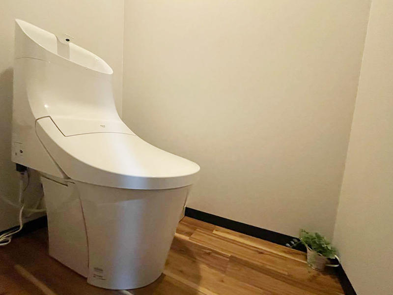 トイレリフォーム完成 トイレ内装|滋賀でリフォームするなら匠工房