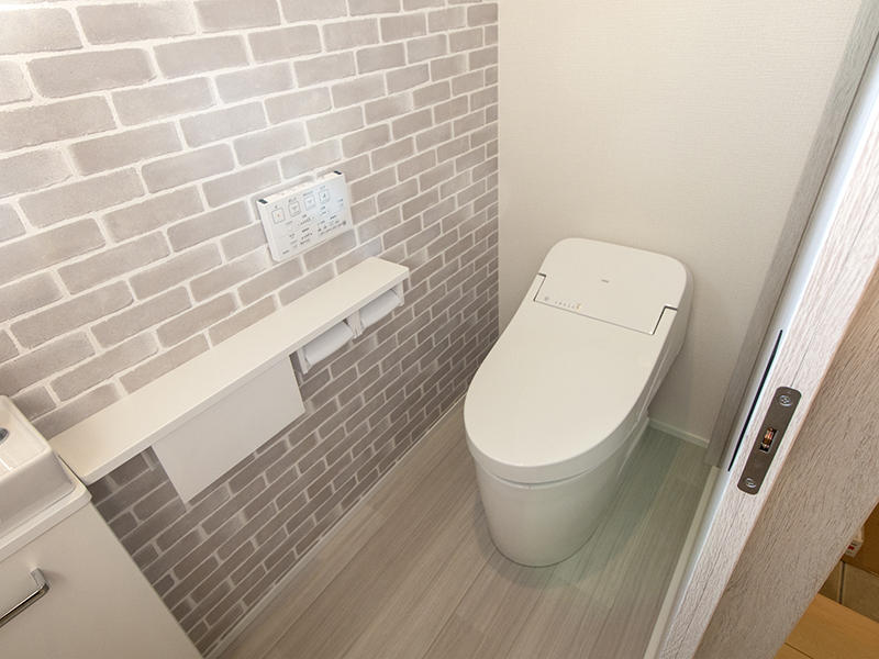 注文住宅新築完成　1階：トイレ｜滋賀で家を建てるなら匠工房