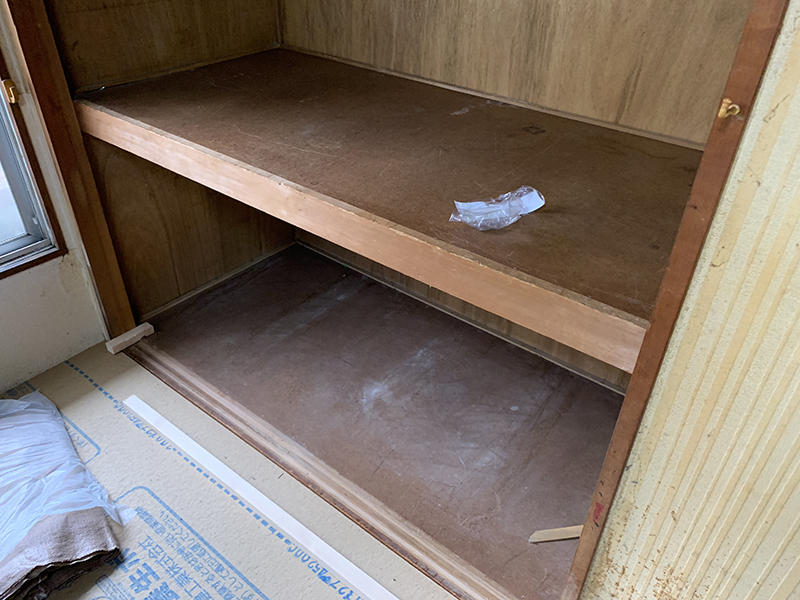 収納リフォーム施工前　クローゼット｜滋賀でリフォームするなら匠工房