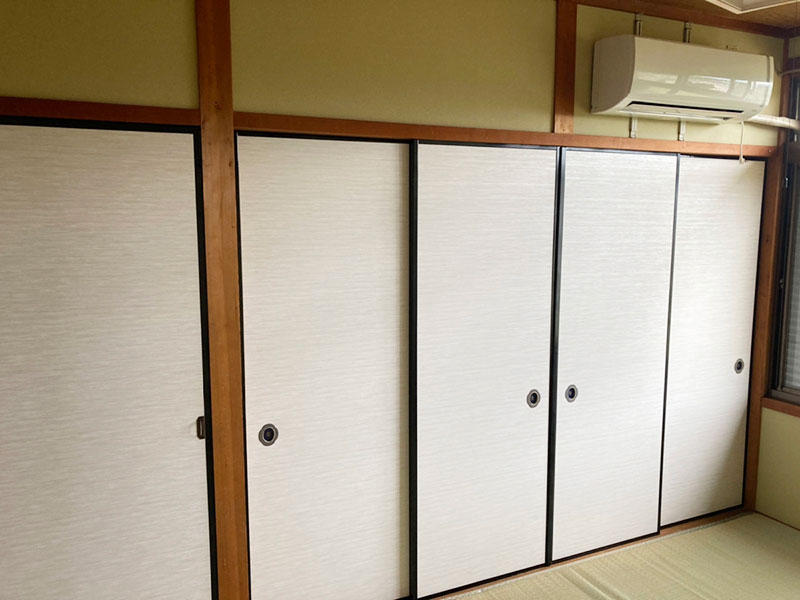 クロス内装リフォーム完成 襖|滋賀でリフォームするなら匠工房