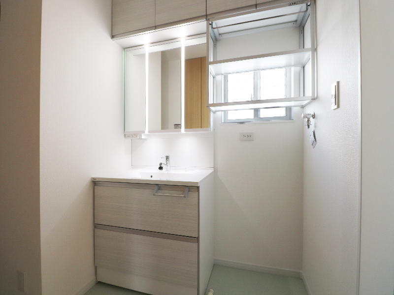 フォーセンス新築完成　洗面台｜滋賀で家を建てるなら匠工房