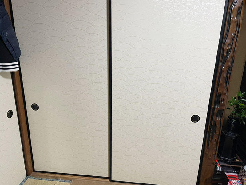 和室リフォーム完成 襖|滋賀でリフォームするなら匠工房