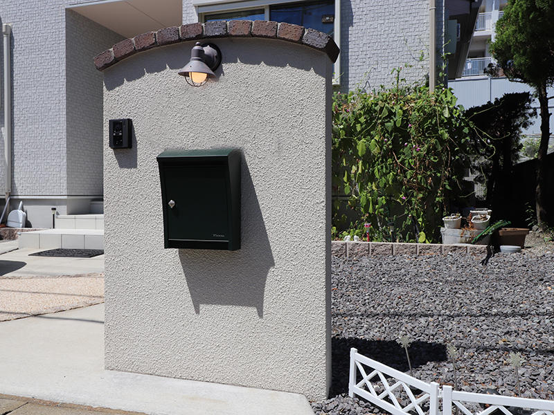 フォーセンス新築完成　ポスト｜滋賀で家を建てるなら匠工房