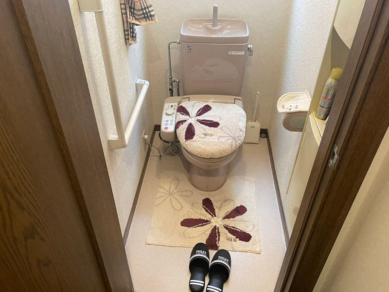トイレリフォーム施工前　トイレ｜滋賀でリフォームするなら匠工房