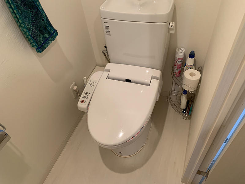 トイレリフォーム施工前 トイレ(分離型)|滋賀でリフォームするなら匠工房