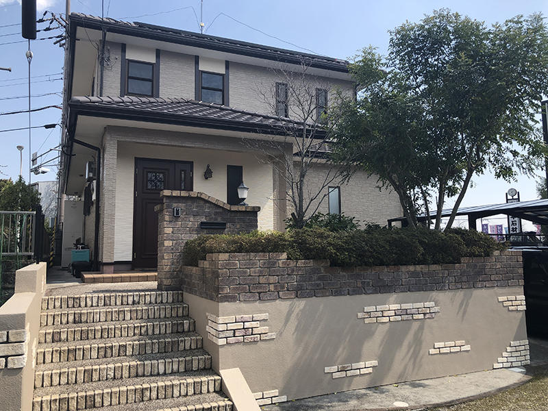 大津市外壁塗装リフォーム施工事例