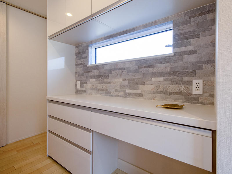 注文住宅新築完成　カップボード｜滋賀で家を建てるなら匠工房