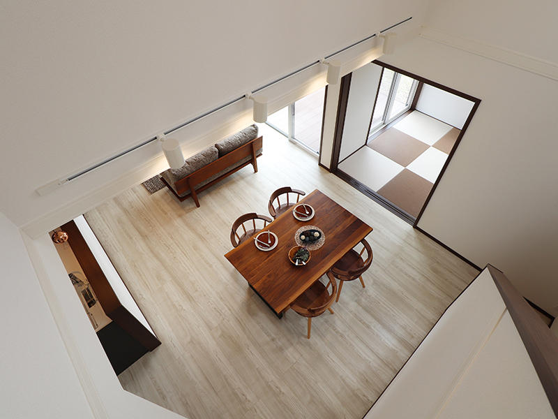 新築ゼロキューブ完成　階段｜滋賀で家を建てるなら匠工房