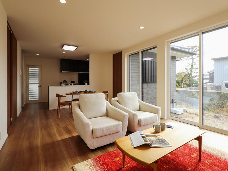 注文住宅新築完成　LDK｜滋賀で家を建てるなら匠工房