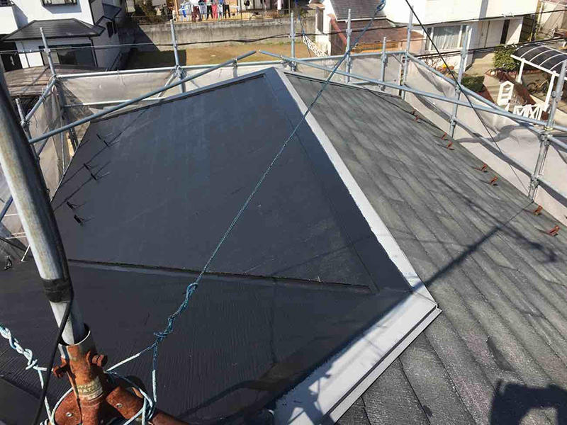 屋根中塗り ガイソールーフシーラーストロング