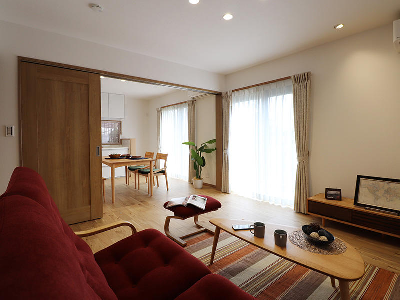 新築フォーセンス完成　リビング・ダイニング｜滋賀で家を建てるなら匠工房