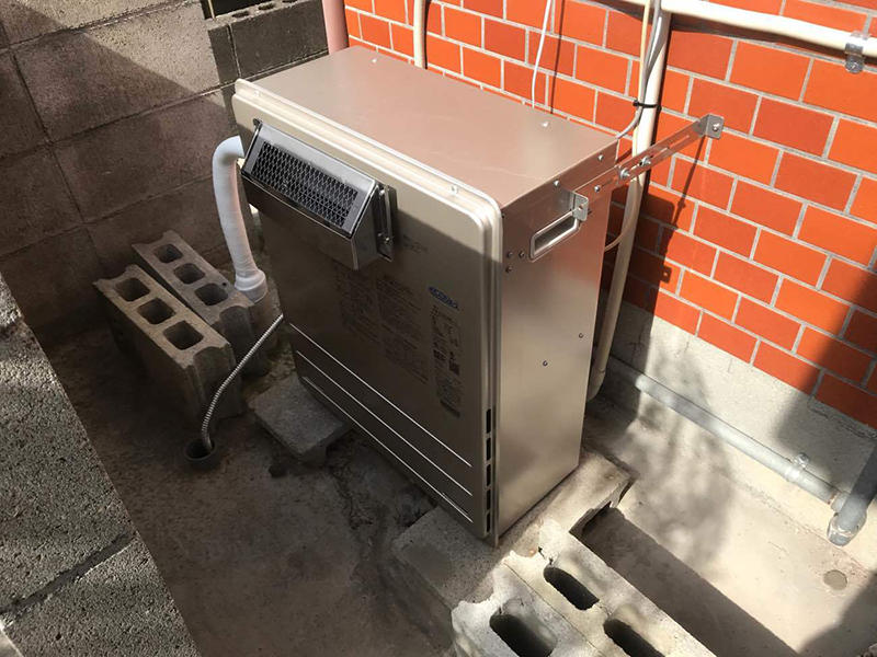 石油給湯器からガス給湯器へ交換