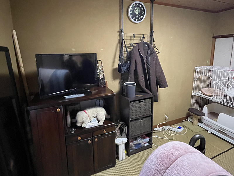 お風呂リフォーム施工前　和室｜滋賀でリフォームするなら匠工房