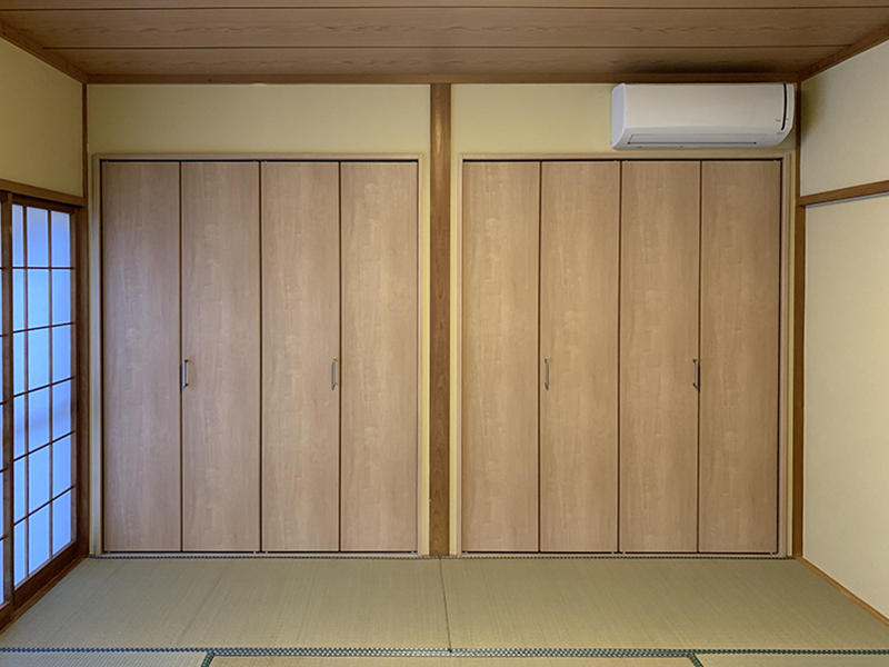 和室リフォーム完成　クローゼット造作｜滋賀でリフォームするなら匠工房