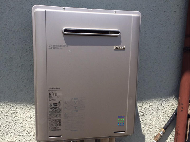 施工事例　匠工房　給湯器　滋賀