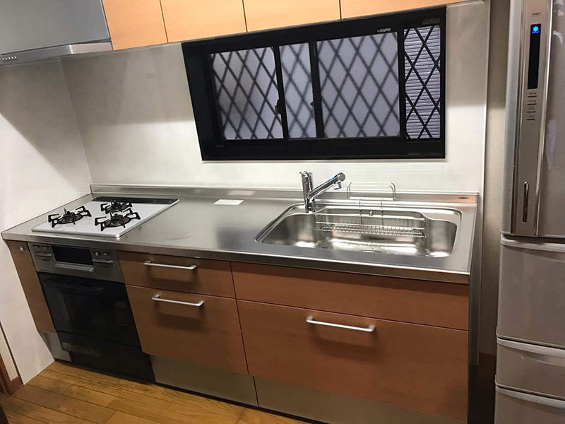 近江八幡市キッチンリフォーム施工事例