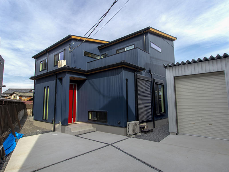 注文住宅新築完成　外観｜滋賀で家を建てるなら匠工房