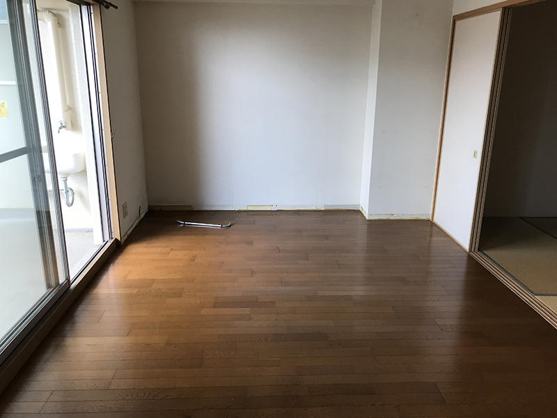 施工前　リビングルーム