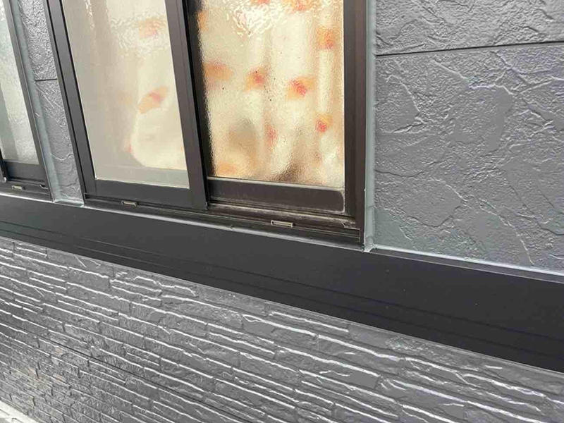 外装塗装リフォーム完成　コーキング｜滋賀でリフォームするなら匠工房