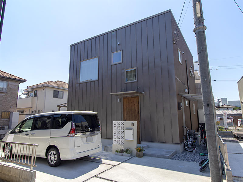 ゼロキューブ新築完成　外観｜滋賀で家を建てるなら匠工房