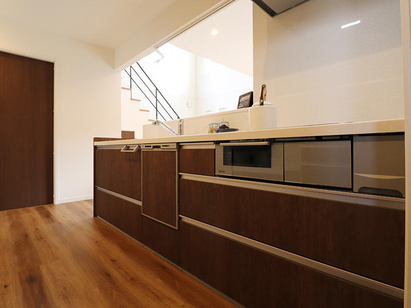 ゼロキューブ新築　キッチン｜滋賀で家を建てるなら匠工房