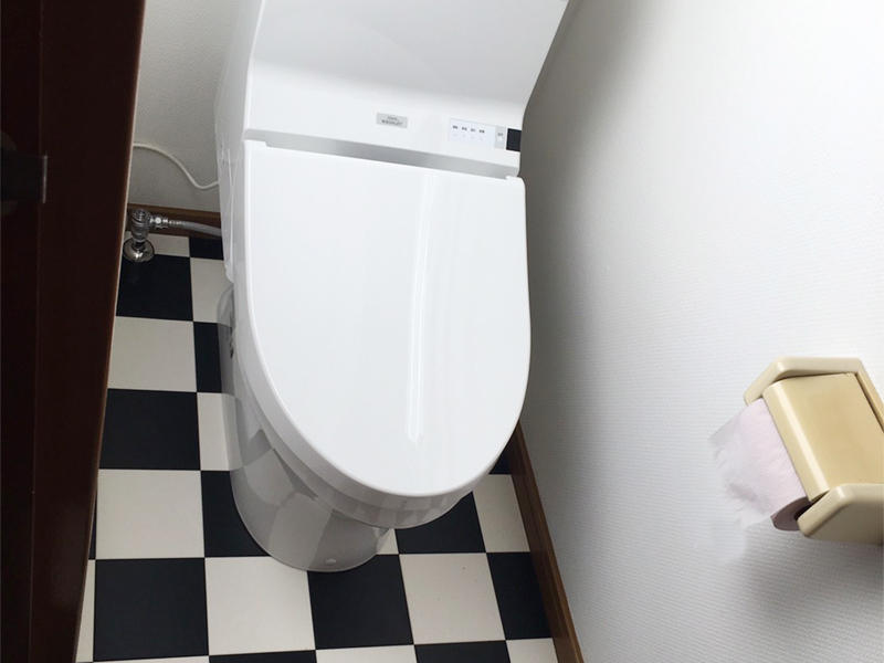トイレ　施行事例　大津市　内装