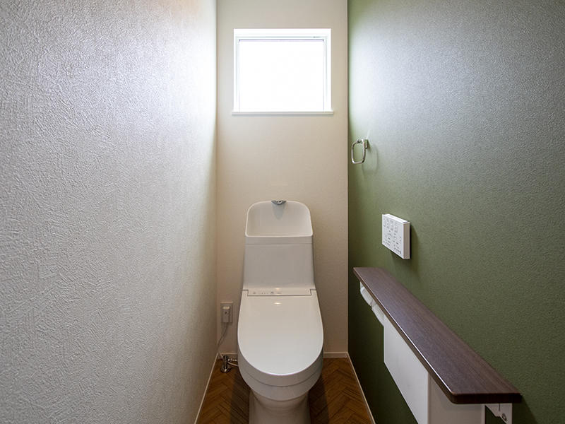 注文住宅新築事例　2階トイレ｜滋賀で家を建てるなら匠工房