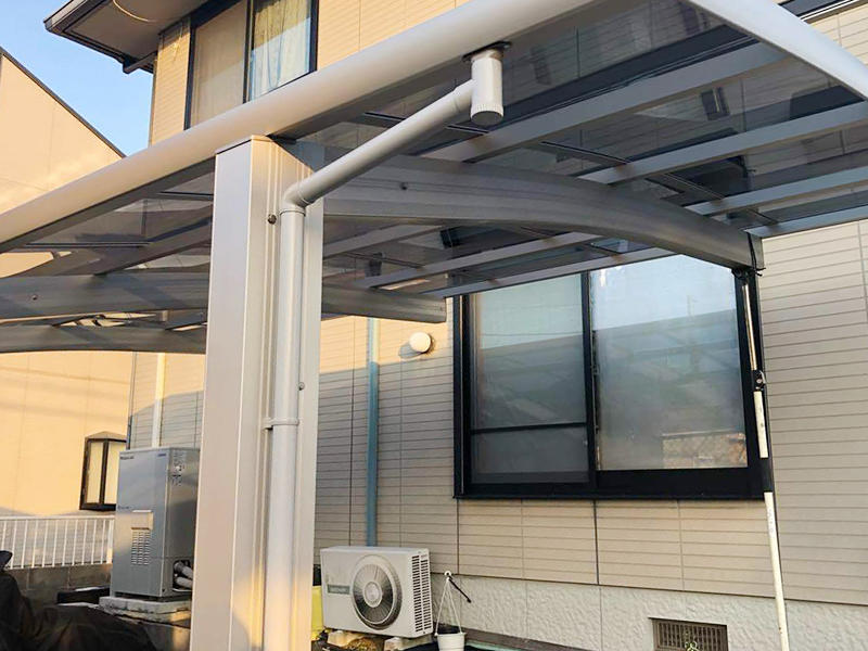 彦根市カーポートリフォーム施工事例