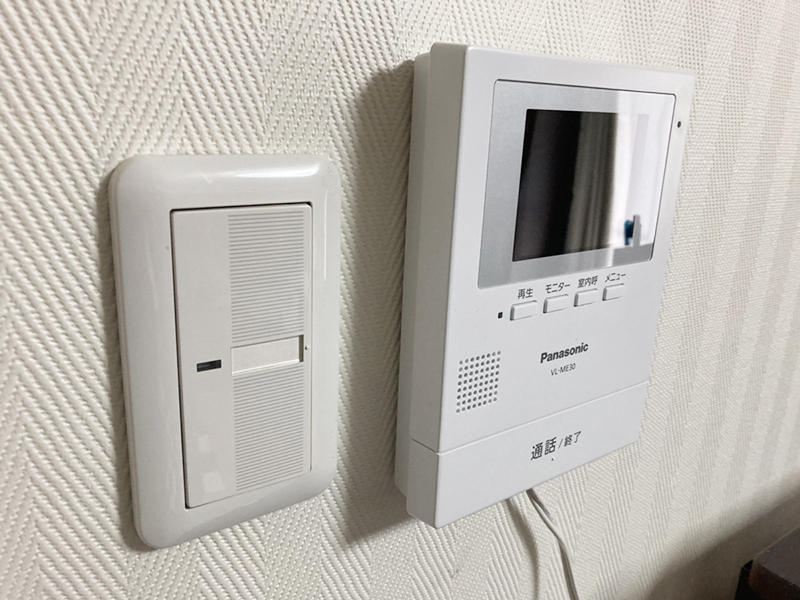 インターホンリフォーム完成　インターホン室内　パナソニック｜滋賀でリフォームするなら匠工房