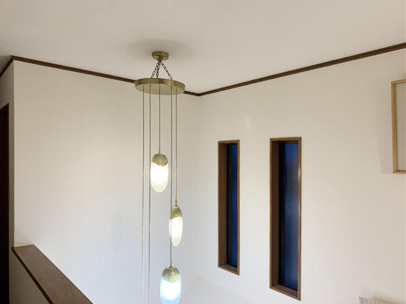 クロスリフォーム完成　階段吹き抜け｜滋賀でリフォームするなら匠工房