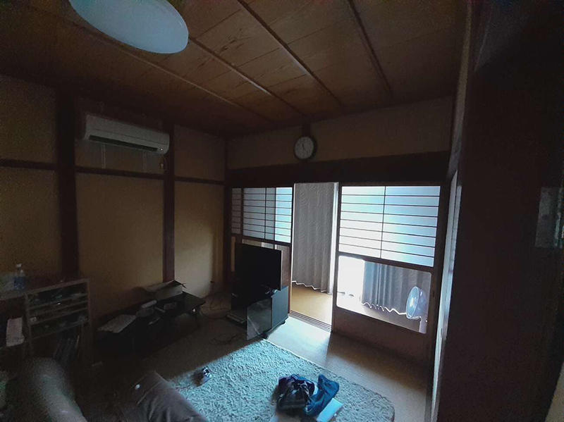 和室から洋室リフォーム施工前　和室｜滋賀でリフォームするなら匠工房