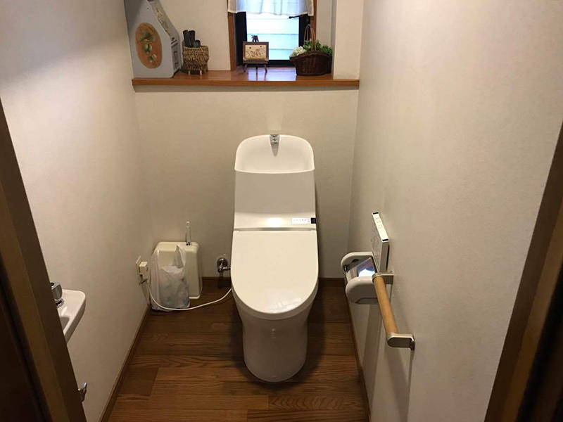 近江八幡市トイレリフォーム施工事例
