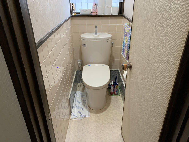 トイレリフォーム施工前　トイレ｜滋賀でリフォームするなら匠工房