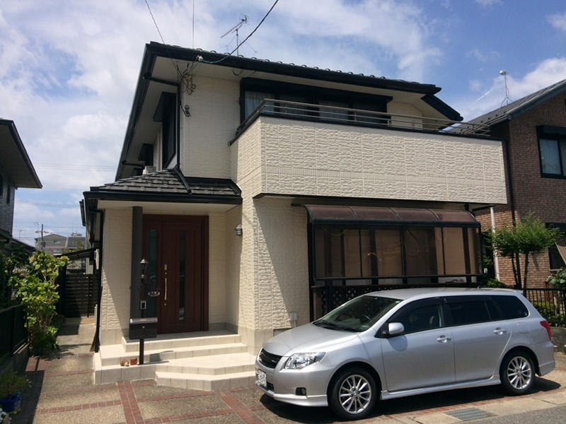 滋賀　栗東市　塗装　外装