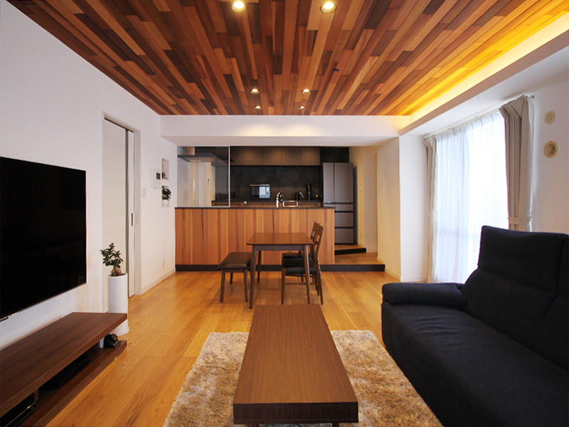 マンションリフォーム完成　LDK｜滋賀でリフォームするなら匠工房